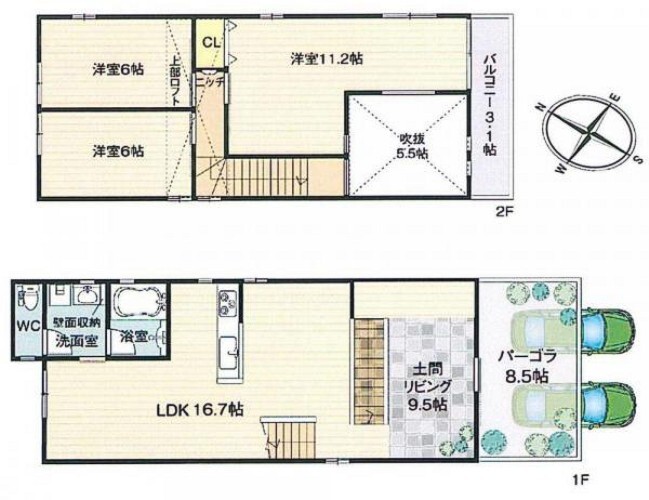 間取り図 I号地 図面