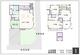 間取り図 1号邸間取り図 リビングの大きな吹き抜けが特徴の1号邸です。アール形状の吹き抜けは、外観からも一目でわかる形状です。毎日の生活に遊び心を加えた空間が素敵です。