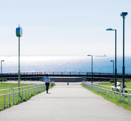 周辺の街並み 浦安市総合公園