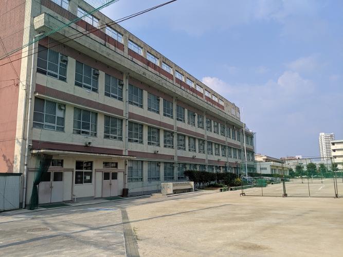 中学校 日比野中学校 自転車5分