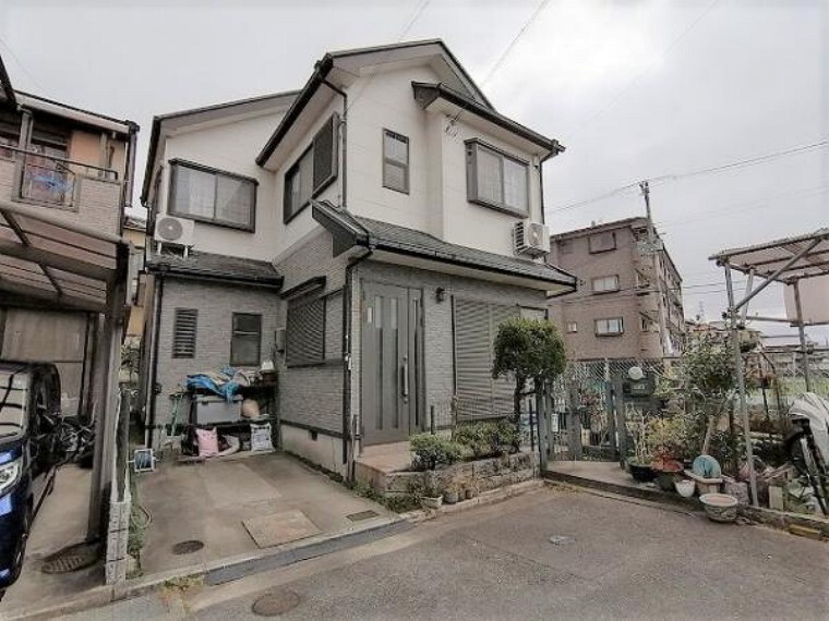 外観写真 南向きバルコニーで日当たり良好です!