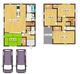 間取り図 (2)間取り図:4LDK・建延約30坪