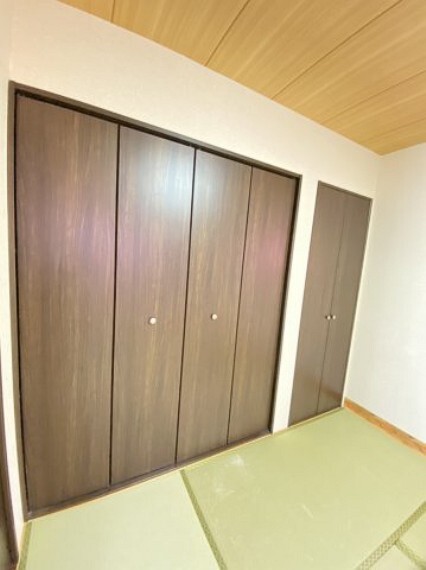 収納 和室にも収納が十分にあります