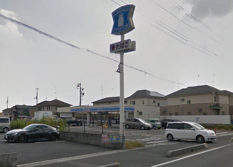コンビニ 【コンビニエンスストア】ローソン 白岡野牛店まで214m