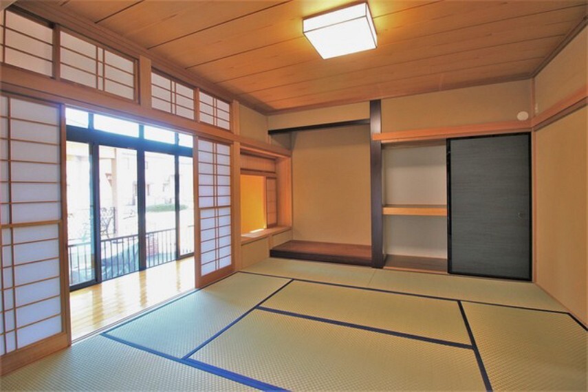 和室 畳のにおいが香る和室は、きっとくつろぎの空間になるでしょう。