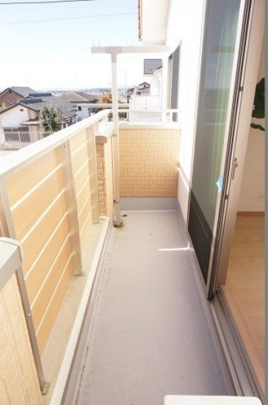 バルコニー 同社施工物件。完成物件とは異なる場合がございます。