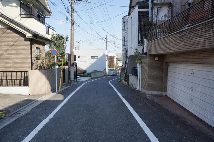 現況写真 この周辺は区画整理されておりますので、道路も碁盤の目のようにキレイに整備されております。