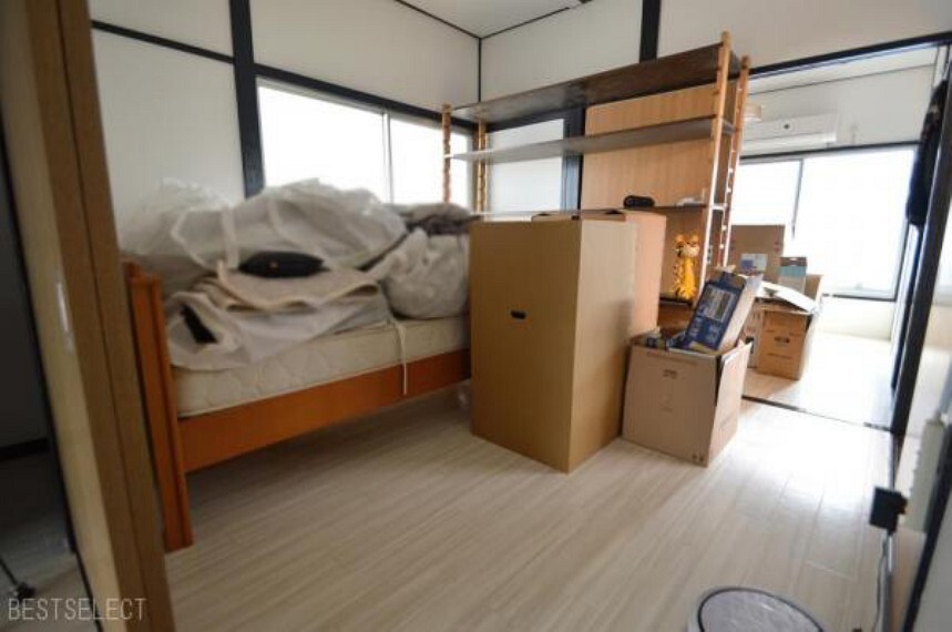 お手入れのしやすい全居室フローリング仕様:洋室4.5帖