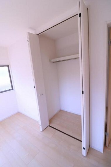 収納 全室にクロゼット/物入。収納力の高いプラン