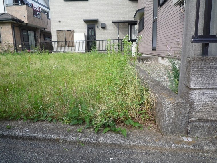 現況写真 お好きなハウスメーカーで建てていただけます