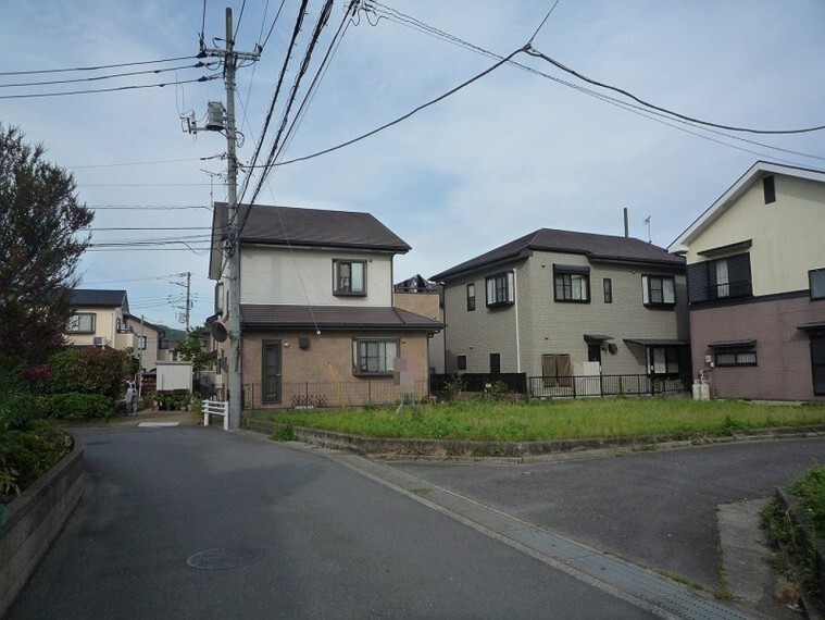 現況写真 約4.2mの前面道路です。