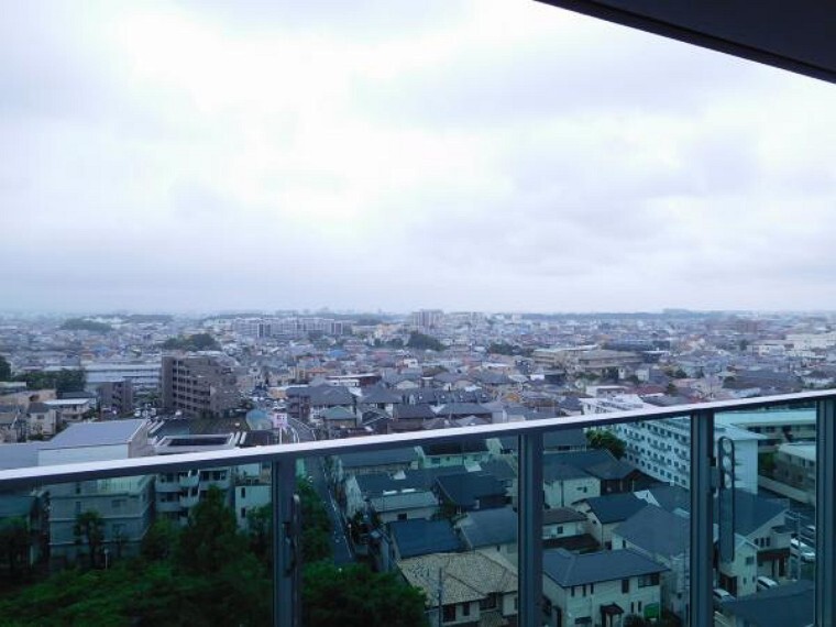 バルコニー バルコニーからの風景です