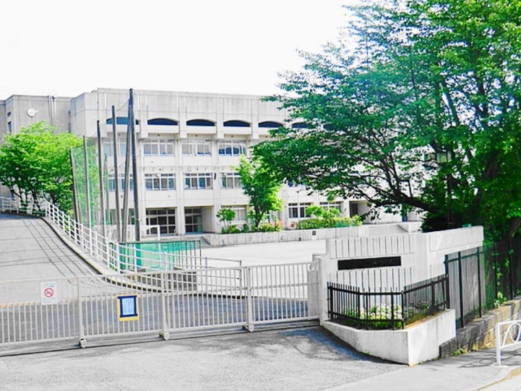 中学校 川崎市立平中学校(徒歩5分です。部活などで帰りが遅くなることも多いお子さまも安心して通える距離ですね。)