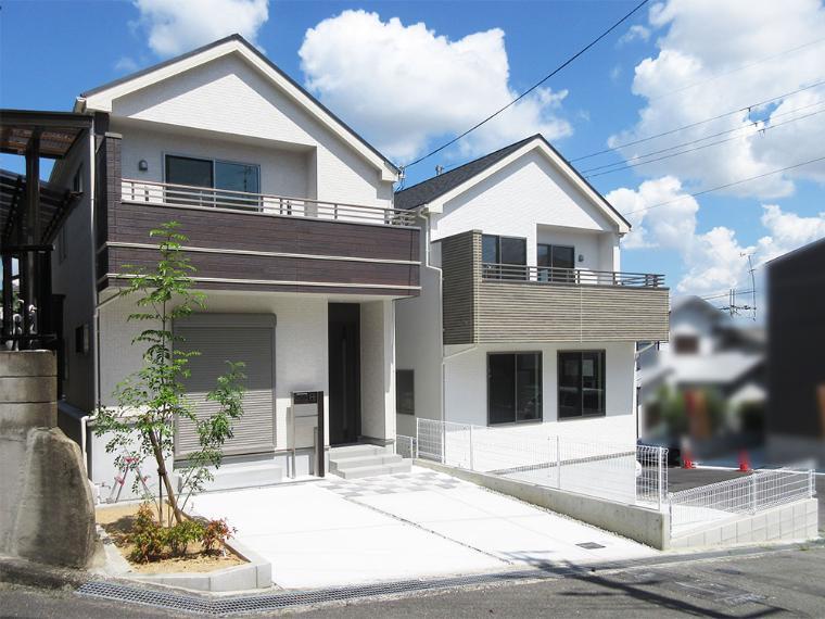 現況外観写真 7つの技術基準をクリアした安心の長期優良住宅!いつでもご案内出来ます!