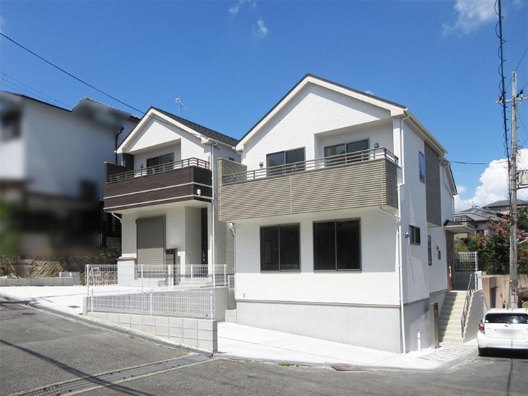 現況外観写真 完成済の為いつでもご案内できます!お気軽にお問合せ下さい。