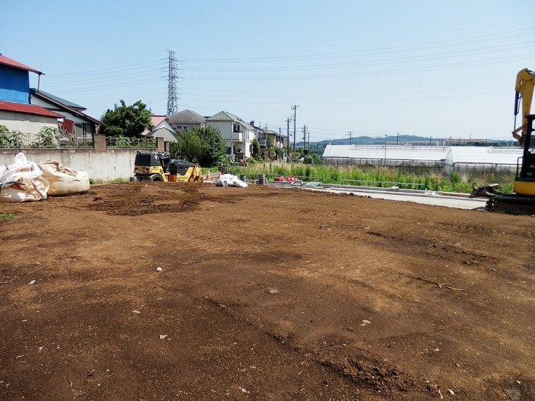現況写真 広々した約40坪のゆとりある敷地です。