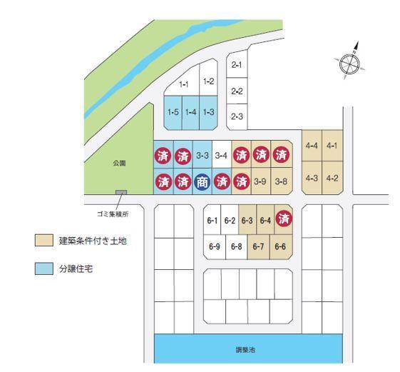 区画図