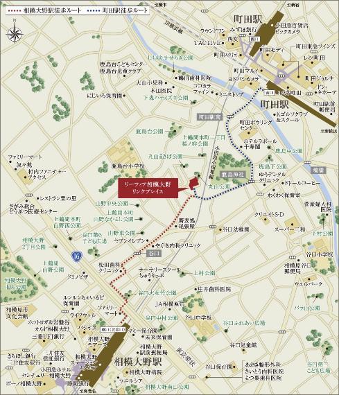 現地案内図