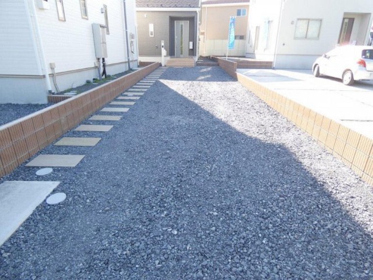 駐車場 現地完成写真