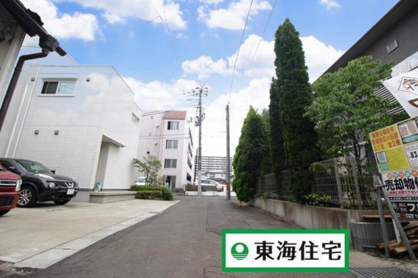 現況写真 (現地写真)南道路に面した陽当たりの良い立地〇