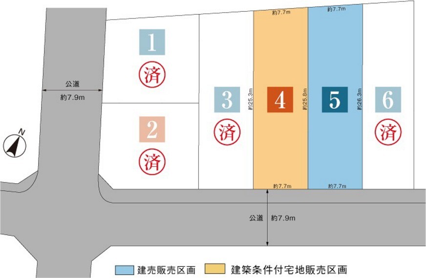 区画図 全体区画図
