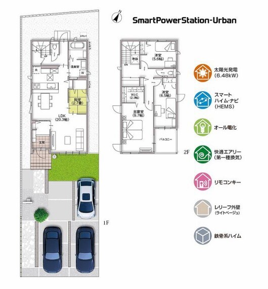間取り図 5号地間取図