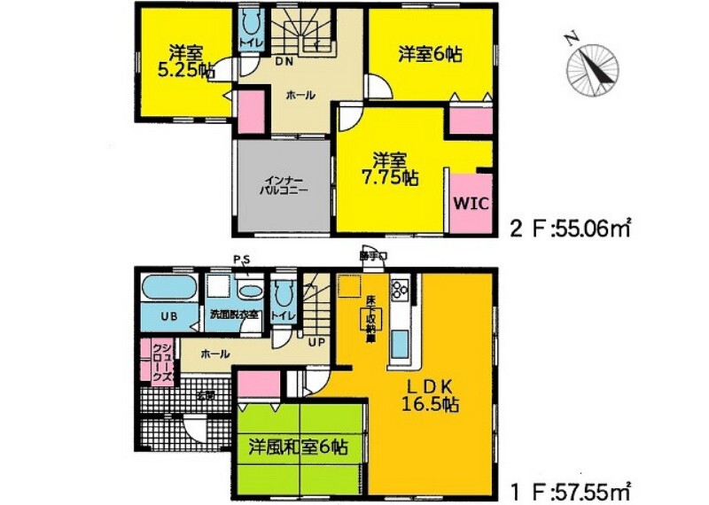 間取り図 間取図 【名古屋市名東区梅森坂3丁目】