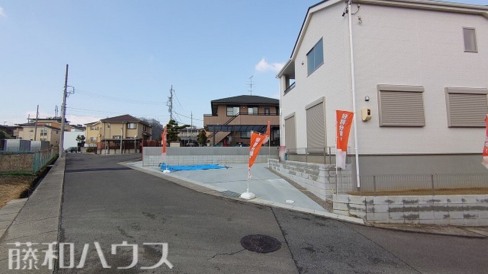 現況写真 接道状況および現場風景 【名古屋市名東区梅森坂3丁目】