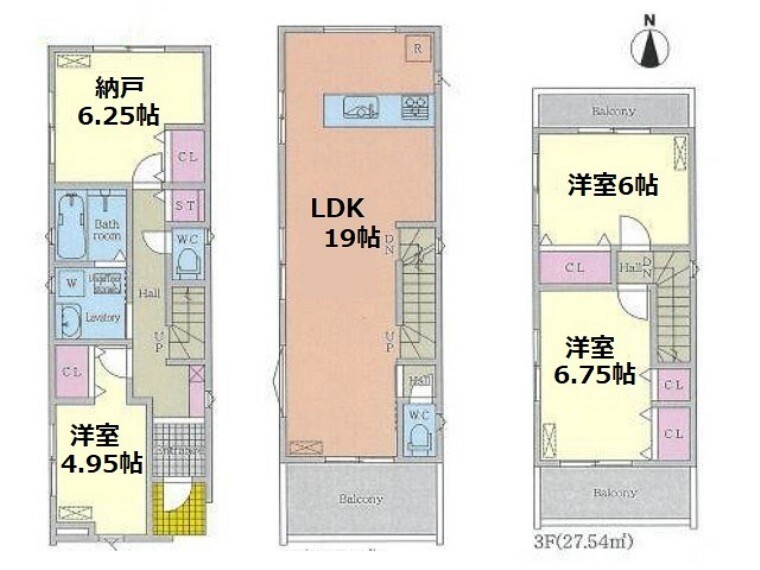 間取り図 間取図 【名古屋市西区香呑町2丁目】