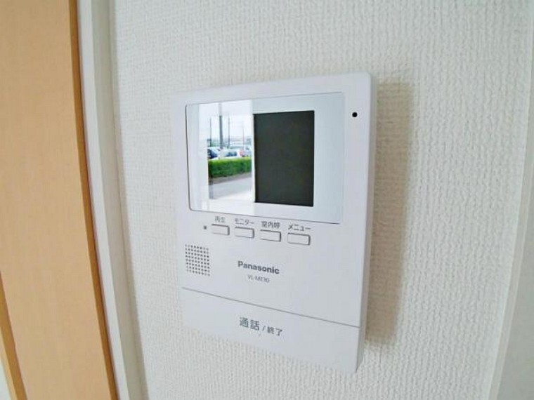 防犯設備 TVモニターホン 施工例(5号棟)
