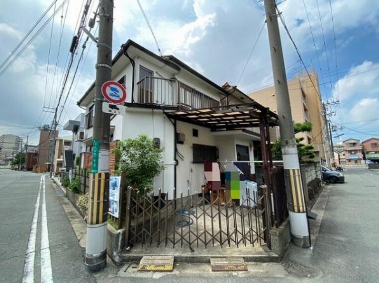 外観写真 見通しがいい前道ですね
