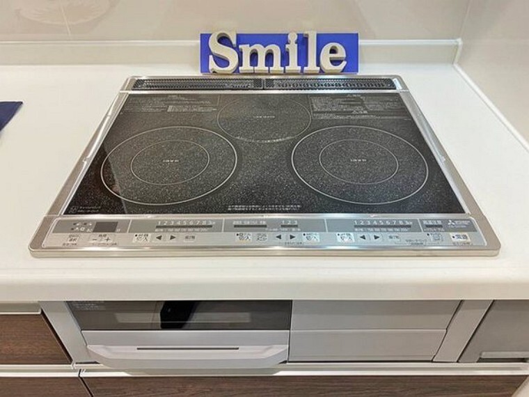 キッチン 火事のリスクの少ないIHクッキングヒーター
