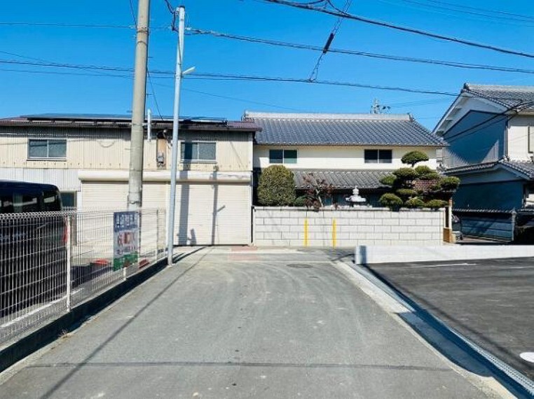 現況写真 現地前道です