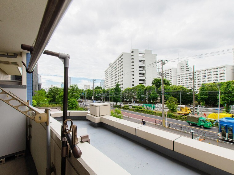 眺望 開放感があり、遮るものもなく気持ちのいい景色が広がります。