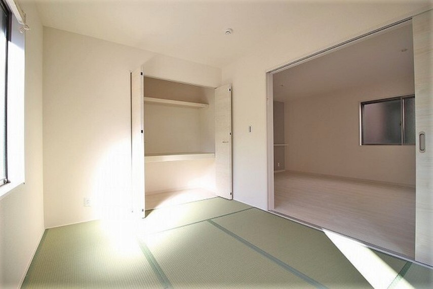 和室 ※建築中の為同仕様写真を掲載しています。