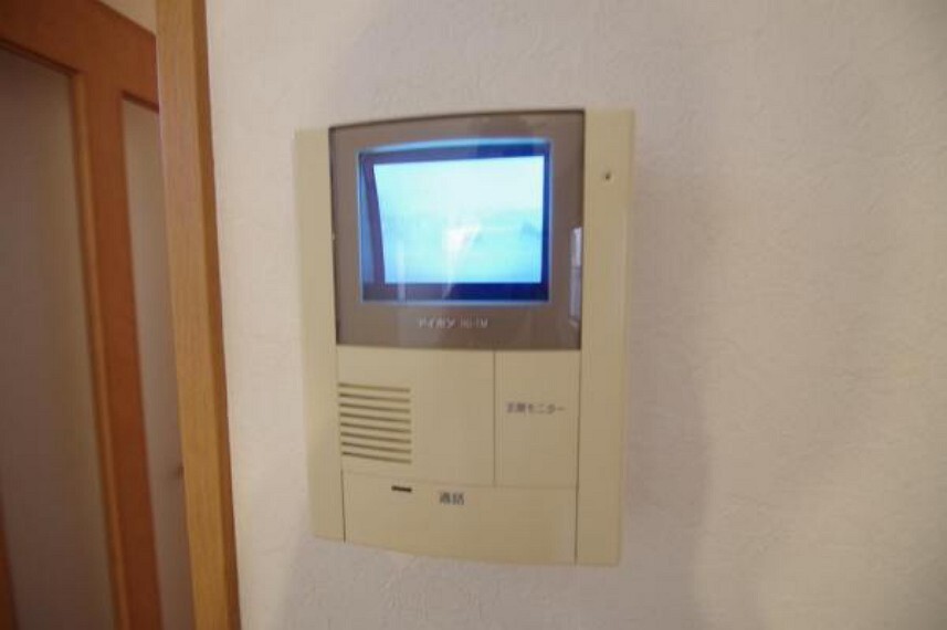 来客が一目でわかるTVモニターインターフォン!