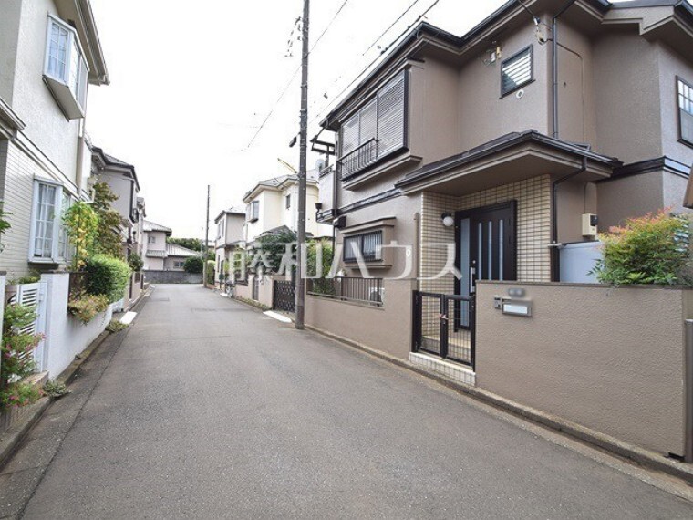 現況写真 接道状況および現場風景 【小平市小川町1丁目】