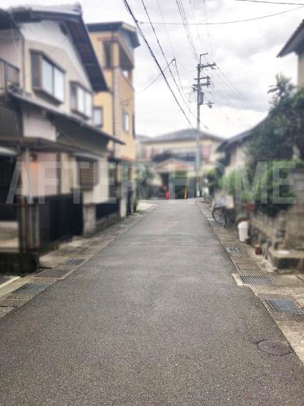 現況写真 北西側道路