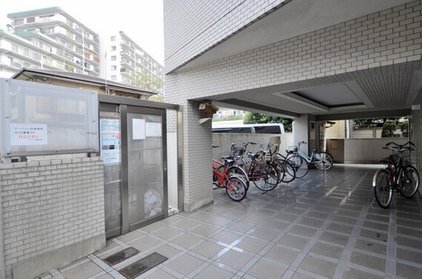 駐輪場は無償でご利用いただけます(各戸1台)