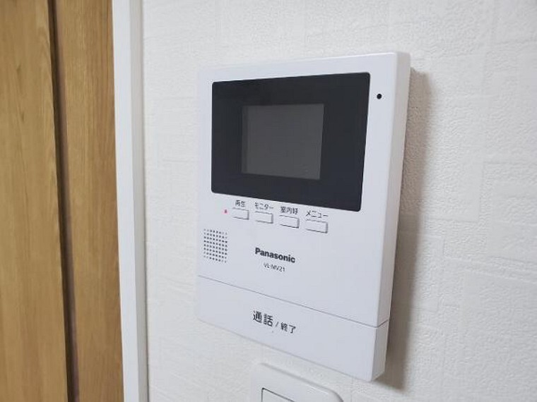 TVモニター付きインターフォン