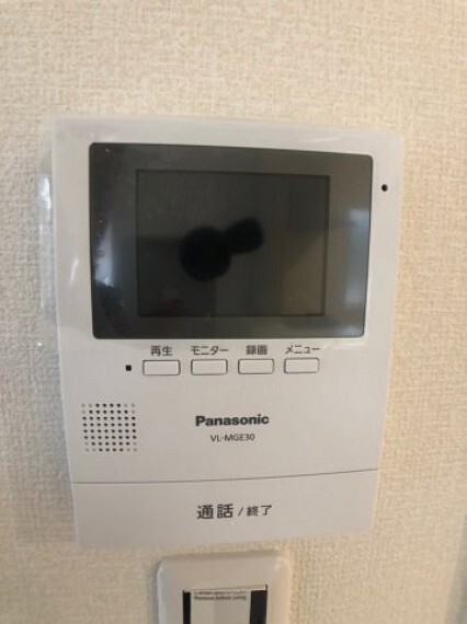 TVモニター付きインターフォン 同社施工例