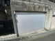 駐車場 シャッター付ガレージで、お車も汚れにくいですね!