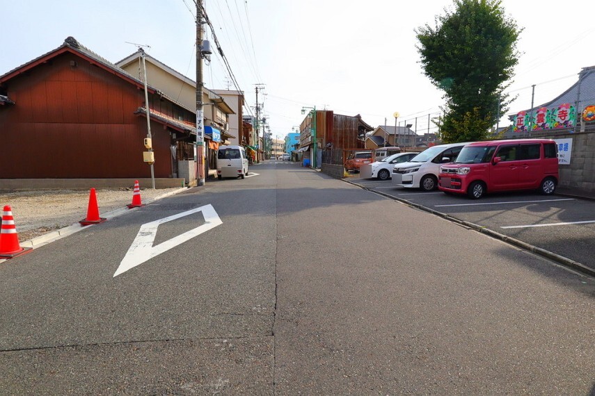 現況外観写真 西側前面道路
