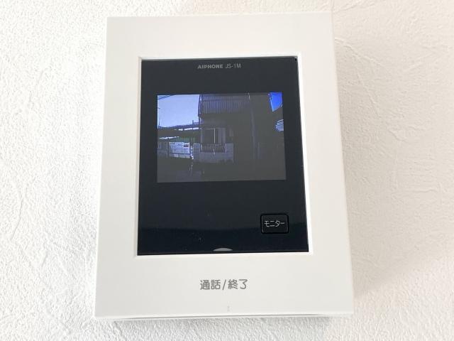防犯設備 誰が来たのか分かるTVインターホン