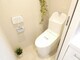 トイレ トイレは温水洗浄便座付です。