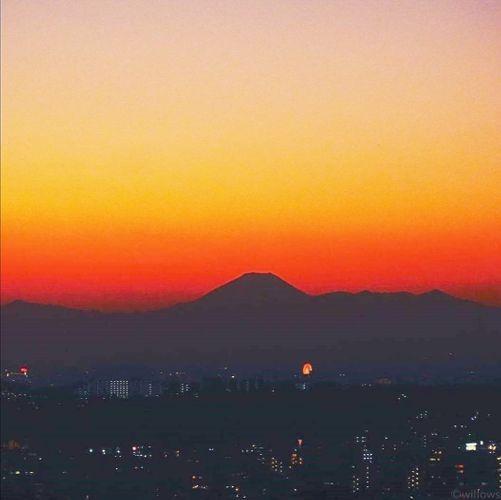 眺望 夕方の眺望も非常に綺麗です。