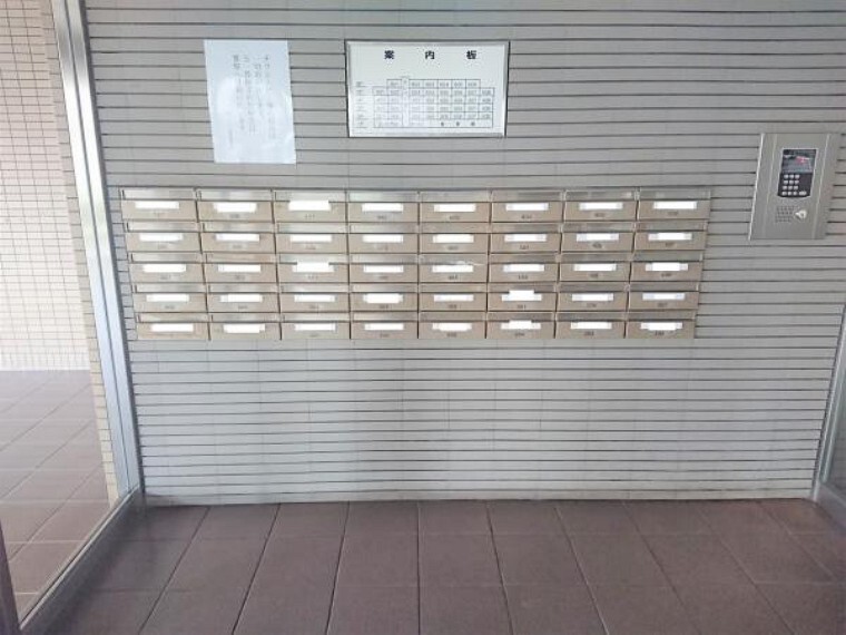 郵便受け 集合ポストです。