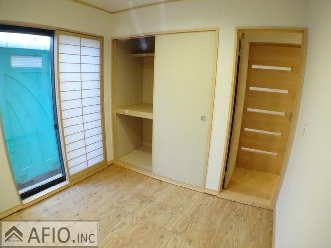 収納 和室収納も完備。