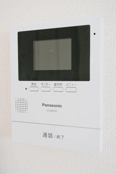 TVモニター付きインターフォン