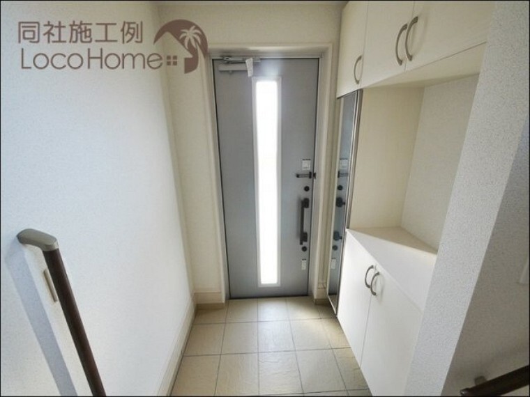 玄関 同社施工例